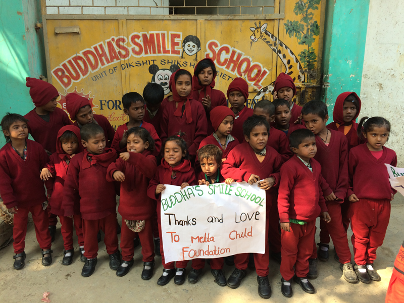 Buddha's SMile School dankt donateurs